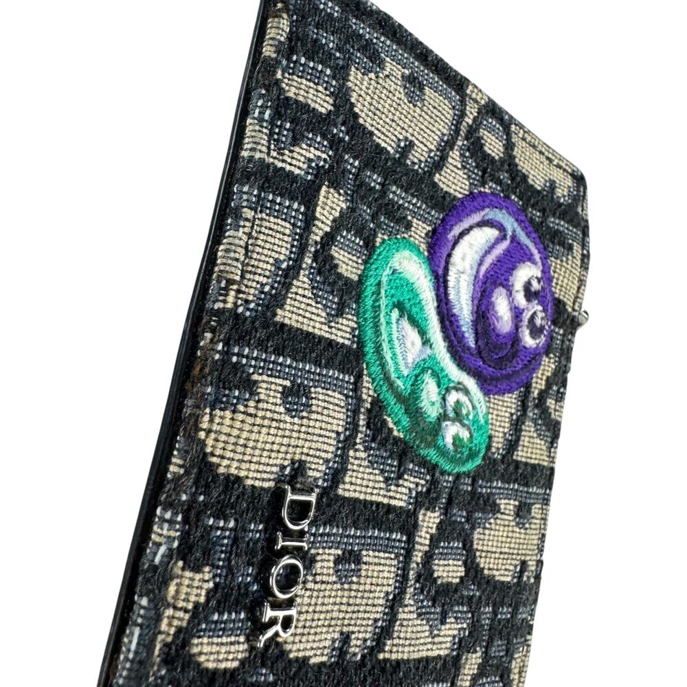 Dior x Kenny Scharf Trotter Zip Card Holder - Picture 12 of 12
